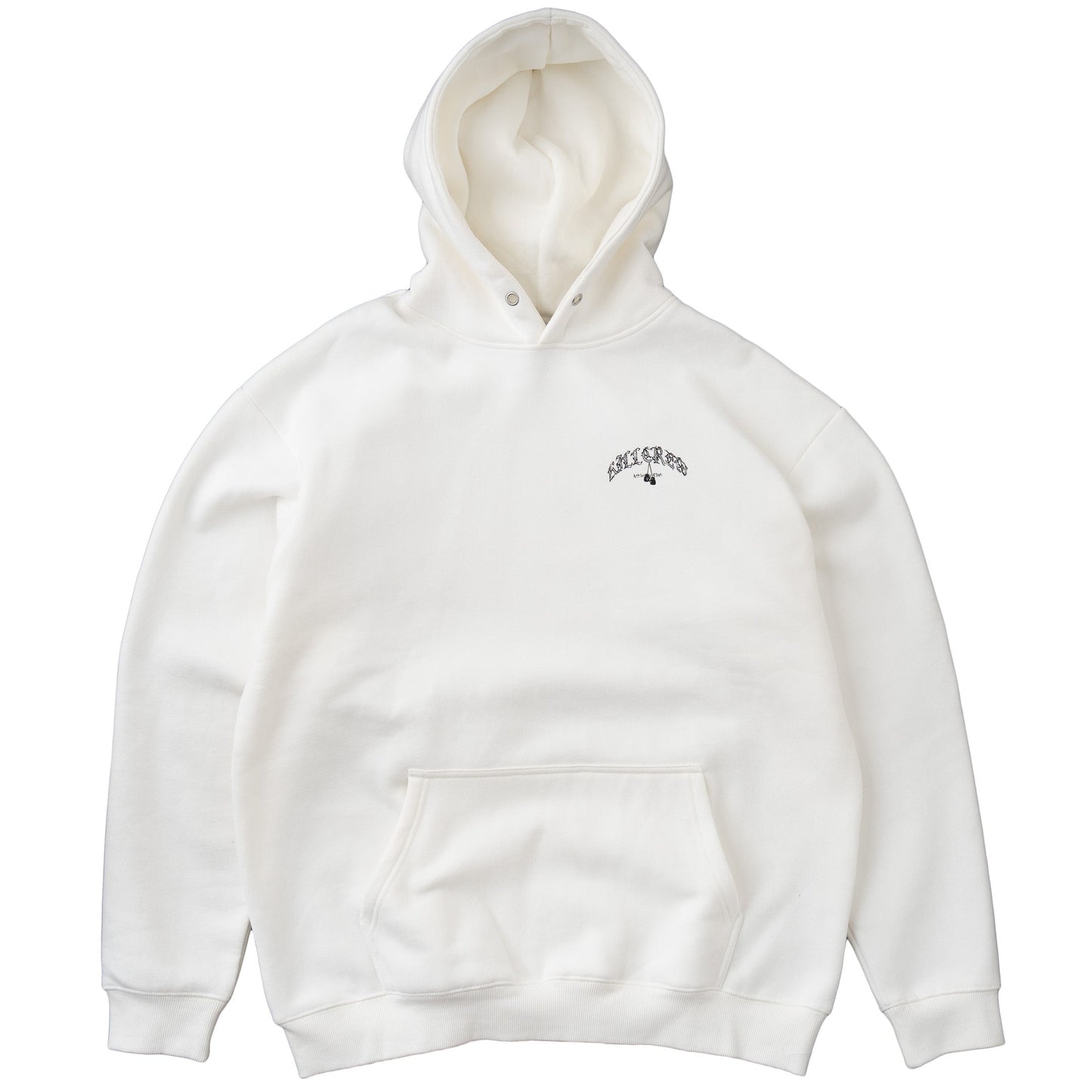 OVERSIZED LUX "VINTAGE BOXING" HOODIE - WHITE