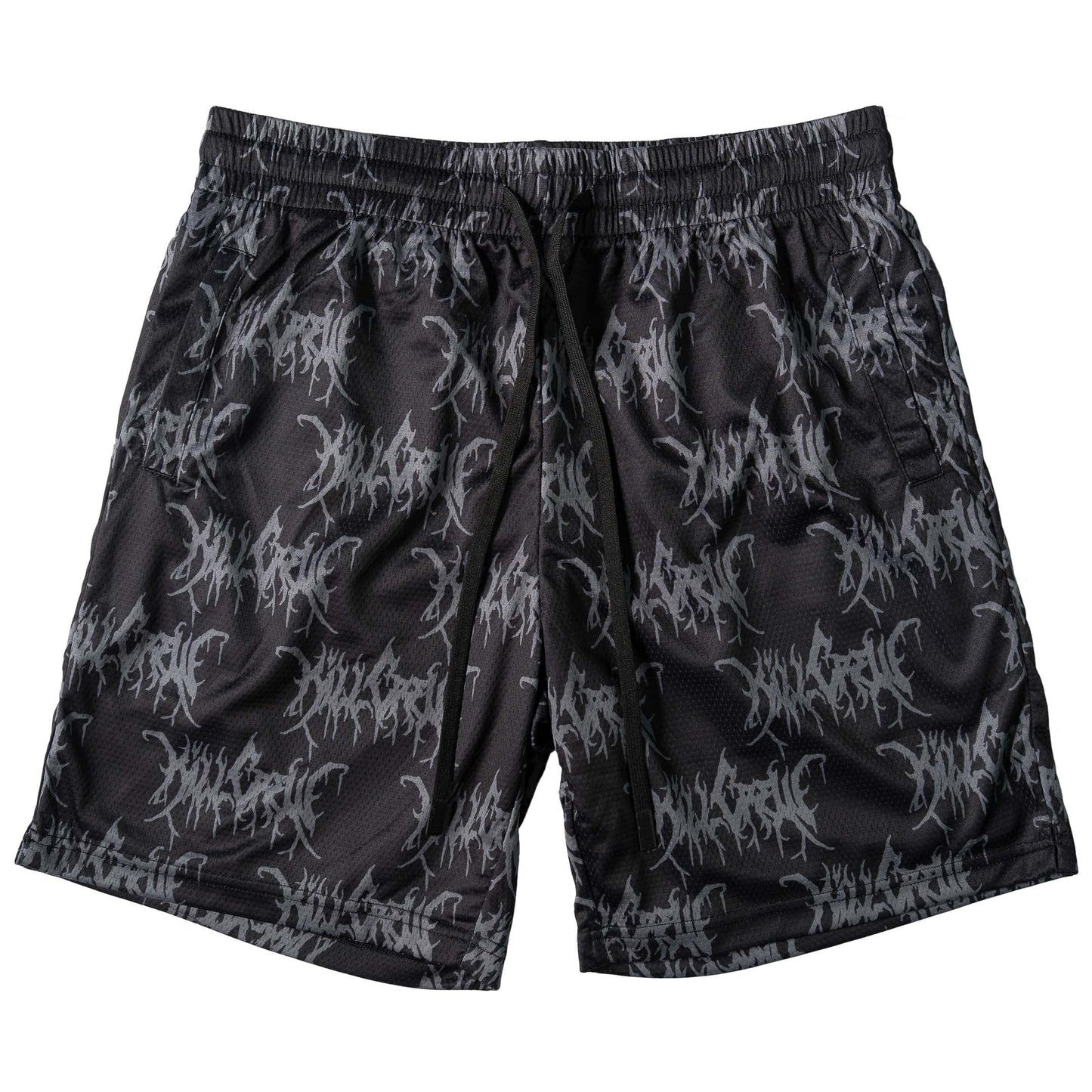 KILL CREW ALL OVER SHORTS (RELAXED CUT) - BLACKOUT