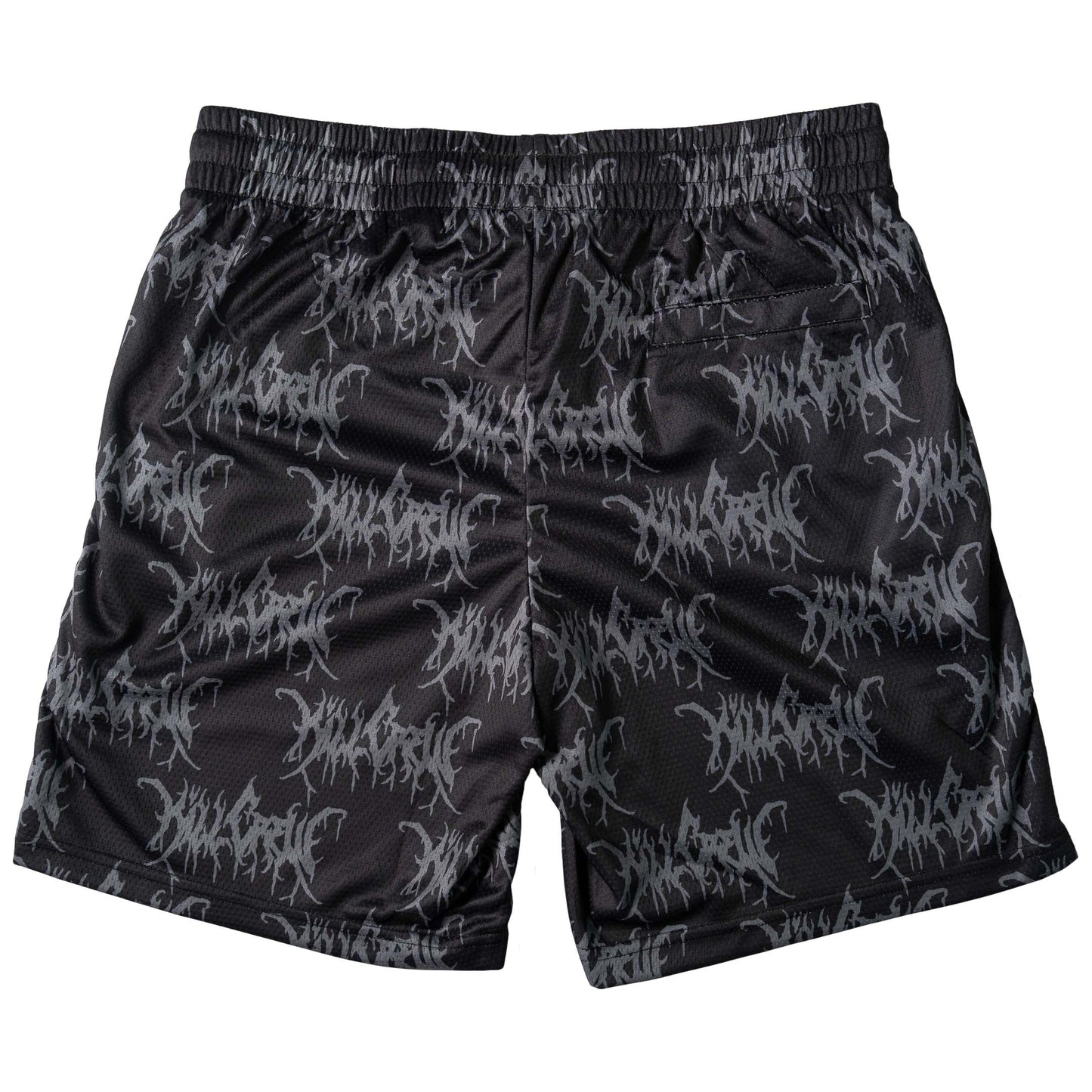 KILL CREW ALL OVER SHORTS (RELAXED CUT) - BLACKOUT