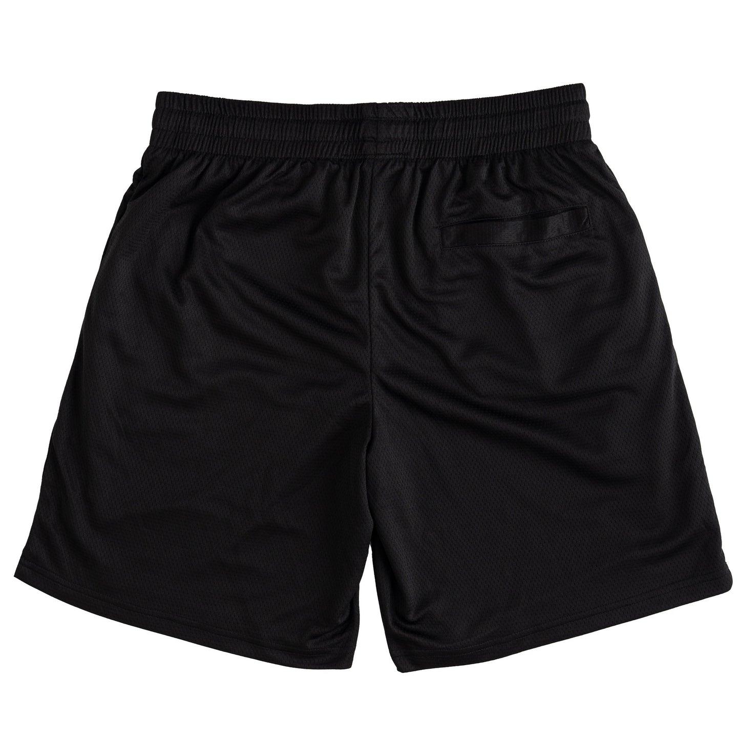 RELAXED CUT WOLVES SHORTS - BLACK