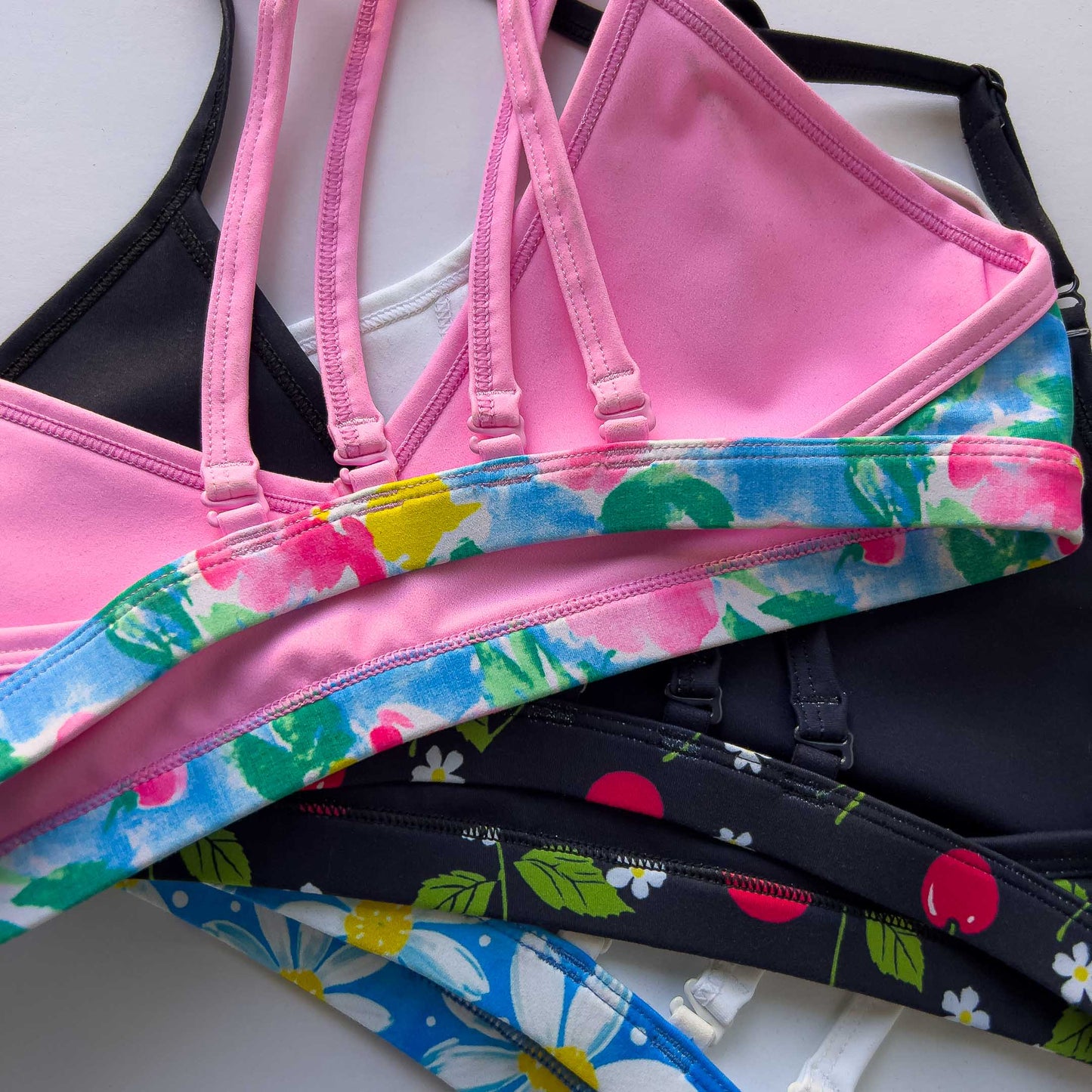 MEDIUM SUPPORT SPORTS BRA "BLOSSOM"