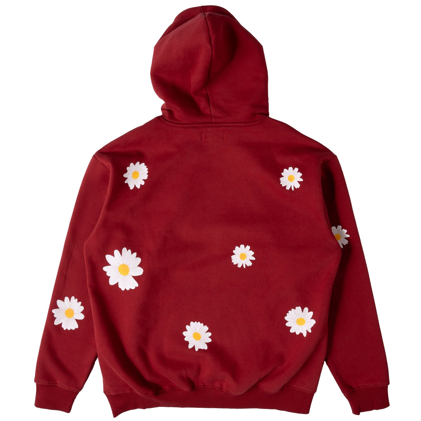 OVERSIZED LUX "DAISY" HOODIE - RED