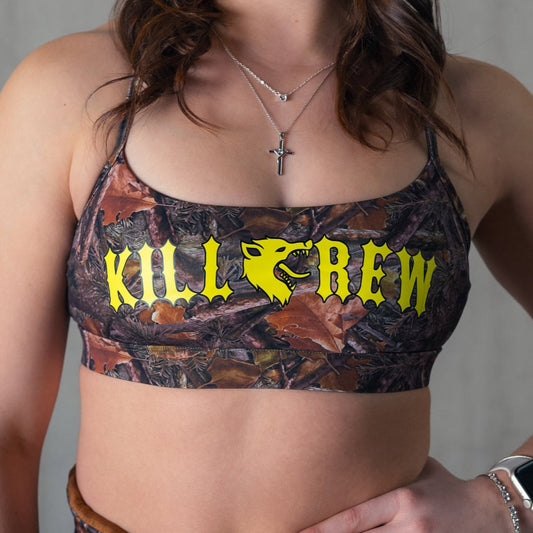 CLASSIC SPORTS BRA - CAMO / GREEN