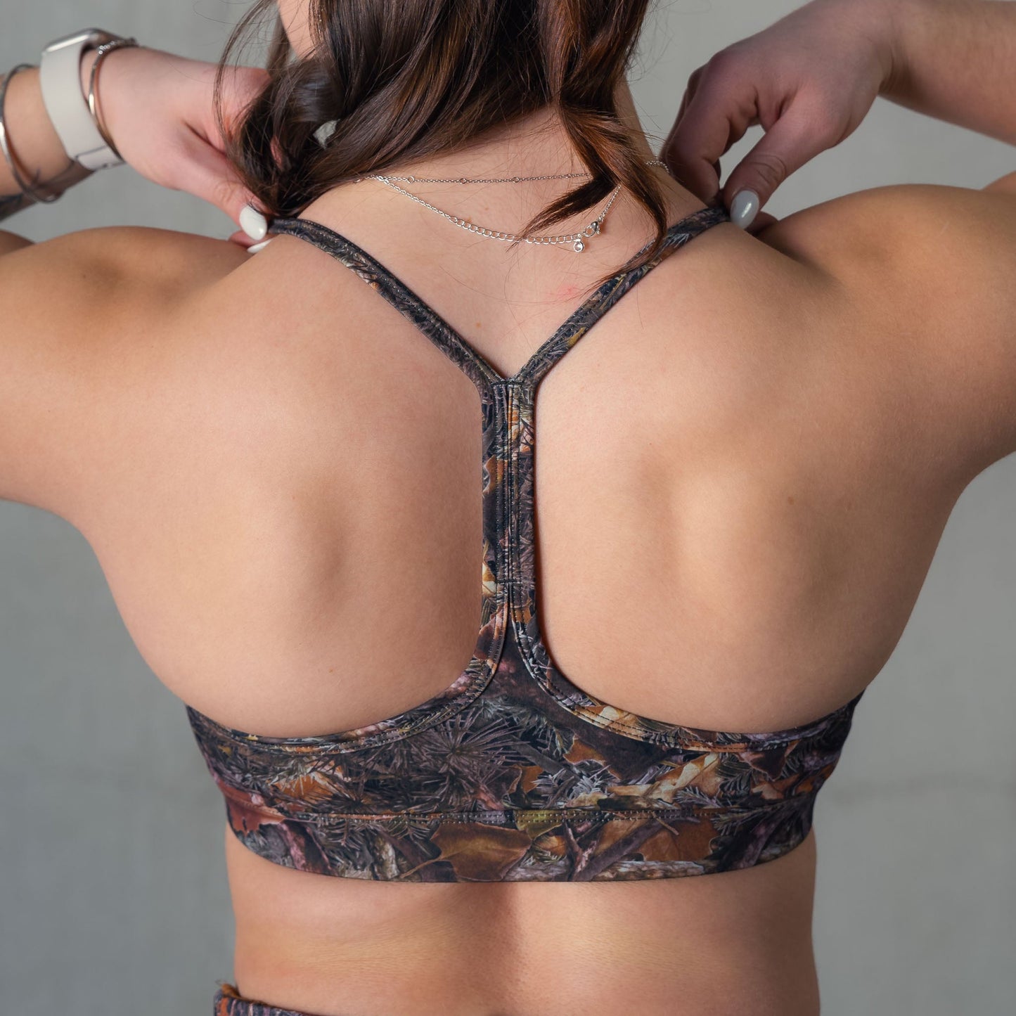 CLASSIC SPORTS BRA - CAMO / GREEN