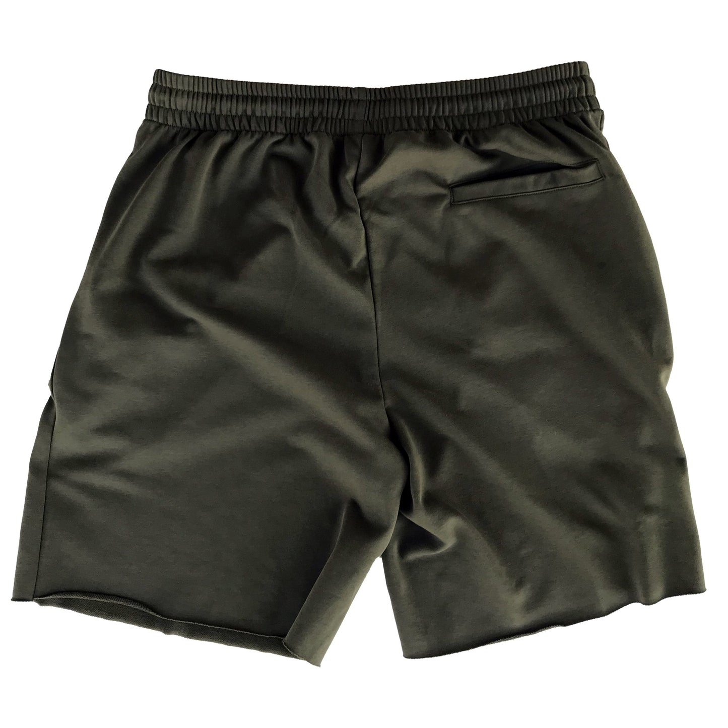 RELAXED CUT FIGHTER'S CLUB SHORTS - OLIVE