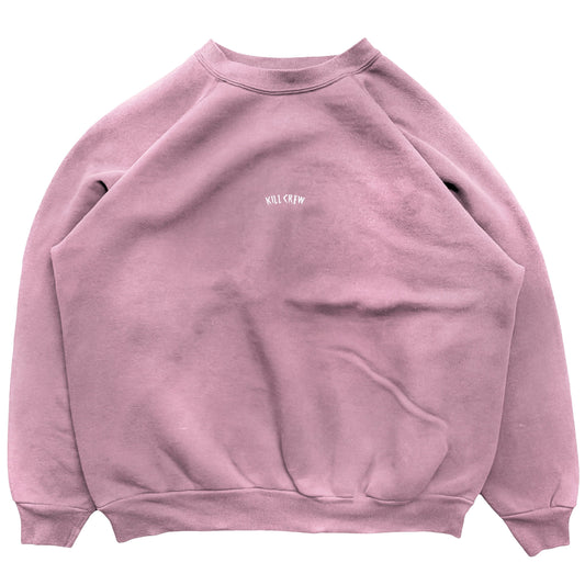 HEAVYWEIGHT LUX "SIMPLE" CREWNECK - ROSÉ