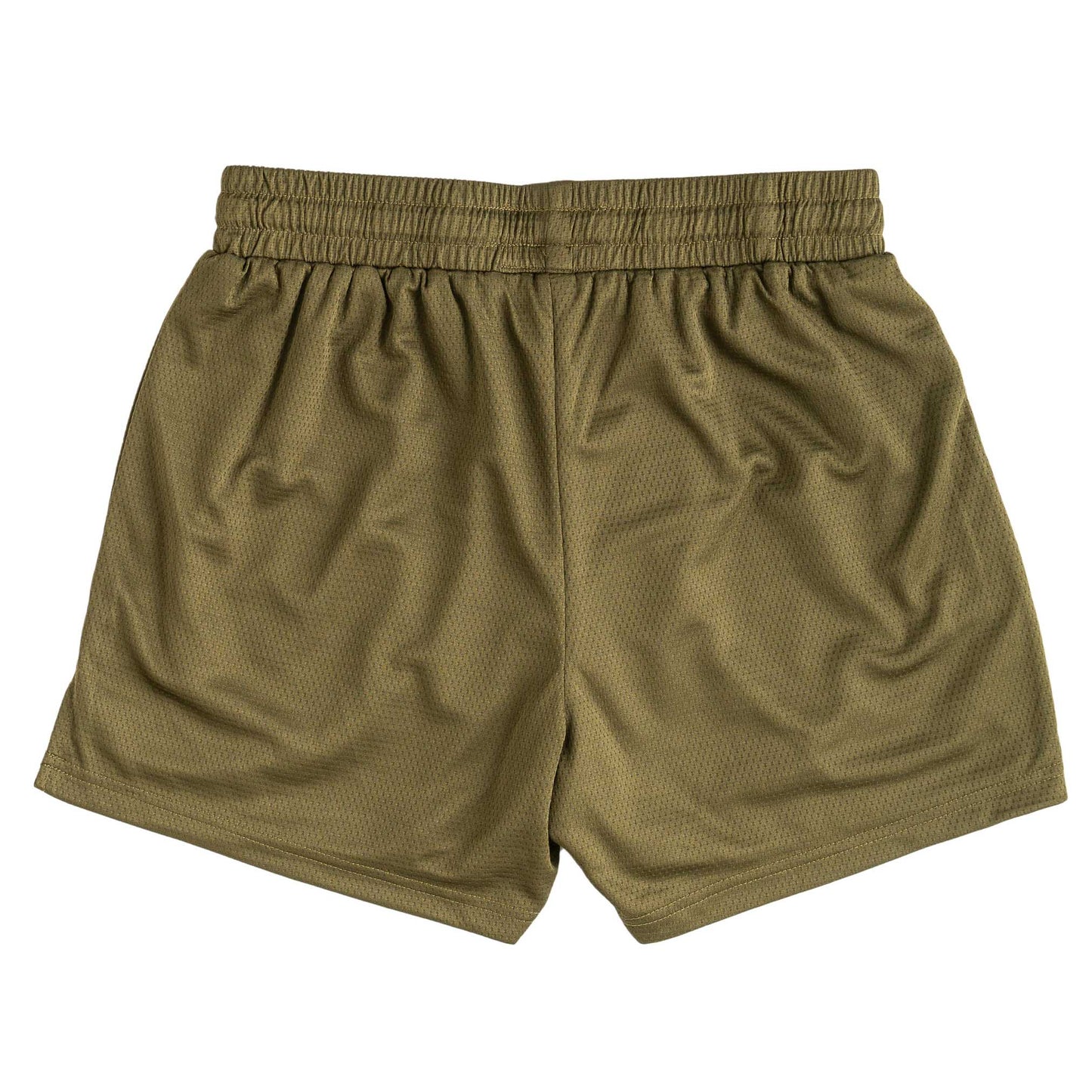 MUAY THAI SHORTS (MID THIGH CUT) v2 - OLIVE