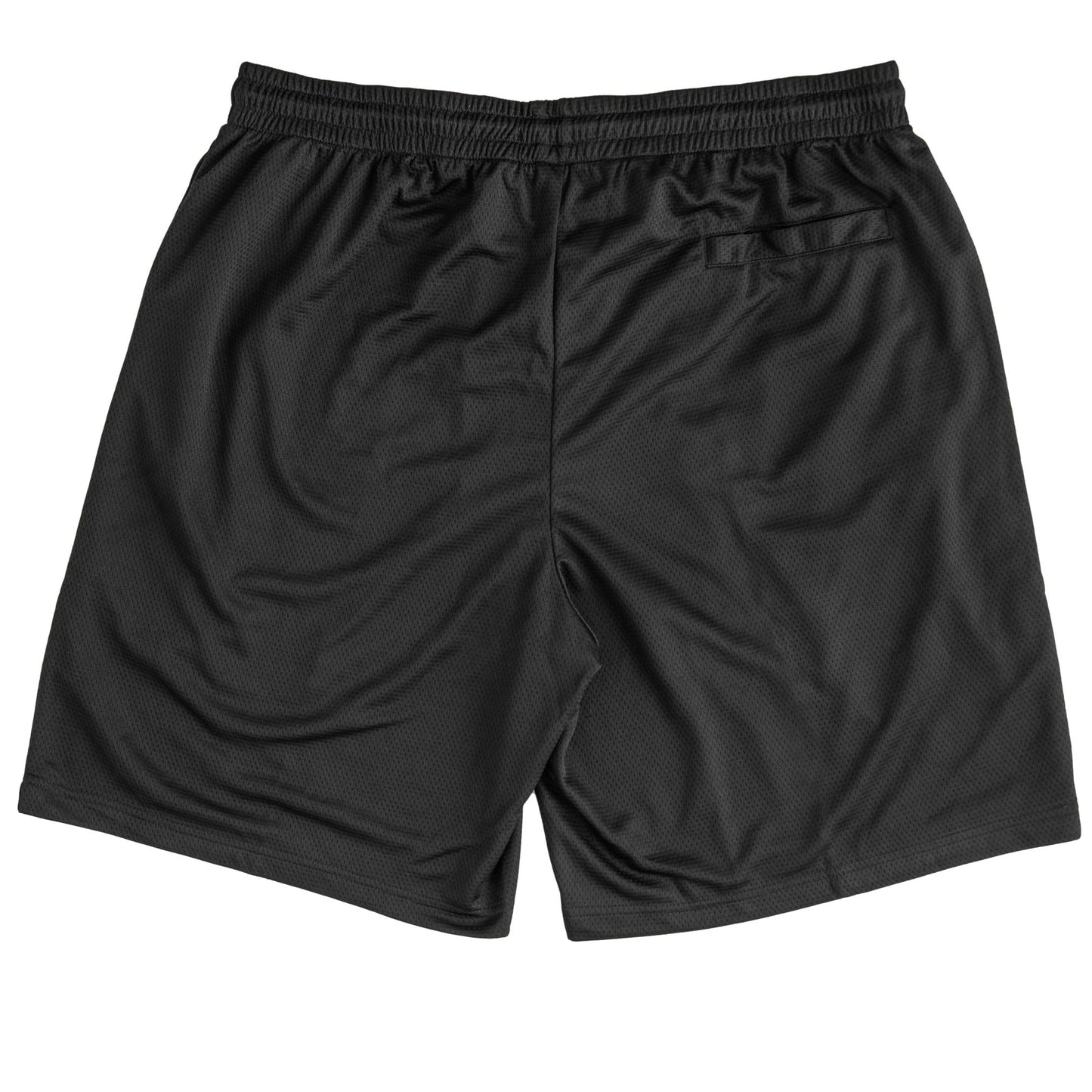 RELAXED CUT FLAG SHORTS - BLACK